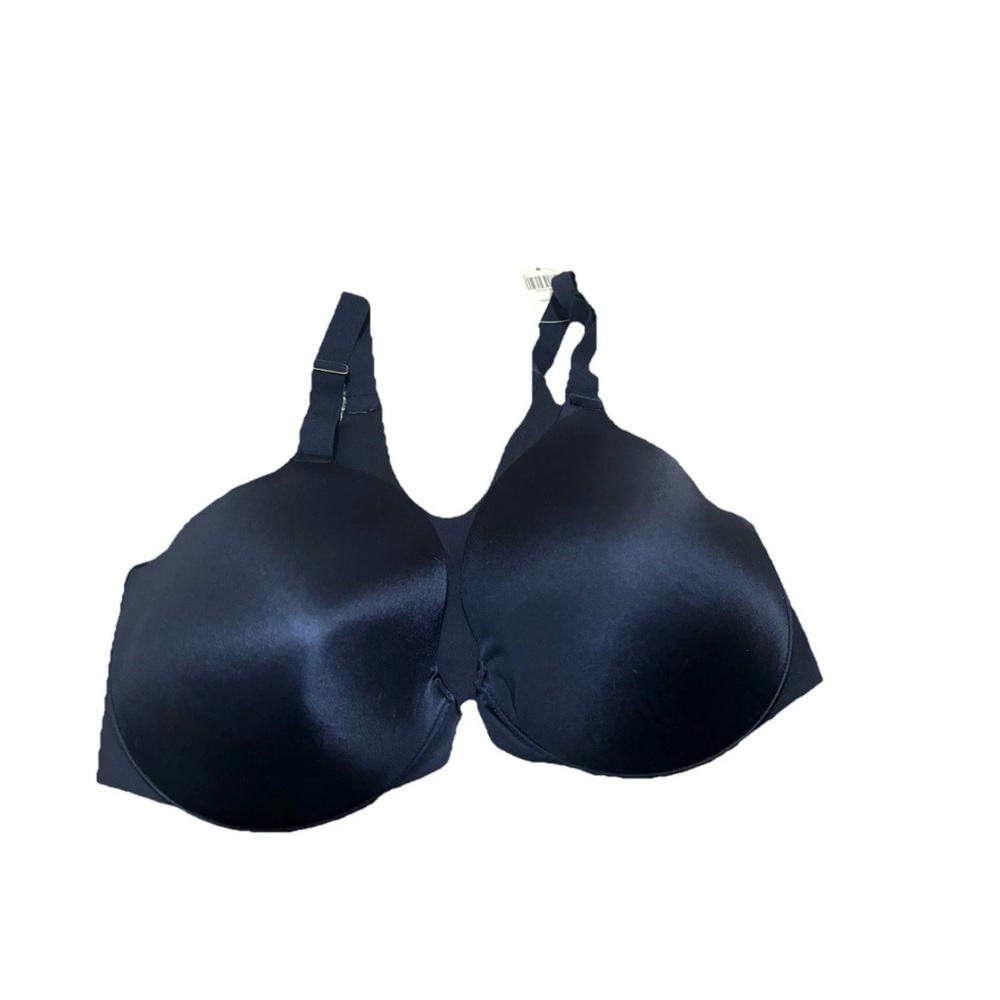 Soma Navy Full-Coverage Smooth T-Shirt Bra